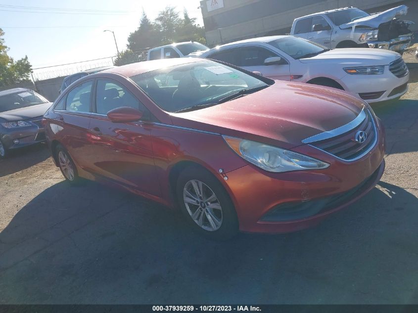 2014 HYUNDAI SONATA GLS - 5NPEB4AC1EH866171