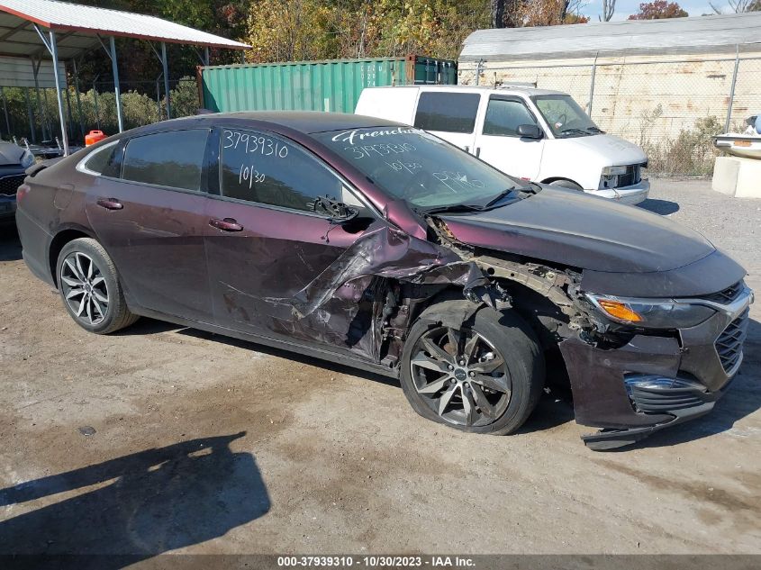 2021 CHEVROLET MALIBU RS - 1G1ZG5ST2MF040082