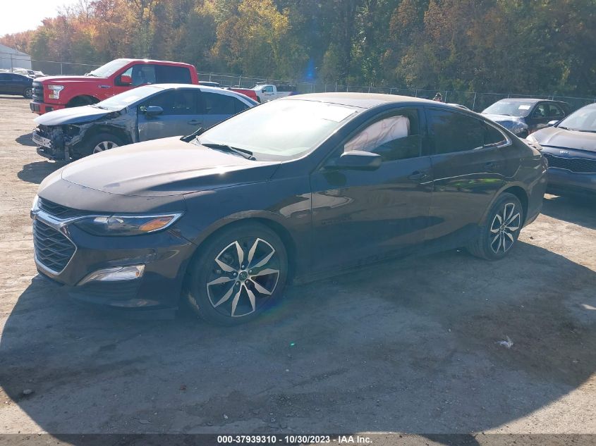 2021 CHEVROLET MALIBU RS - 1G1ZG5ST2MF040082