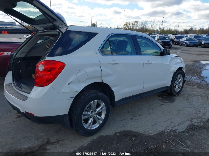2013 CHEVROLET EQUINOX LS - 2GNALBEK1D6258436