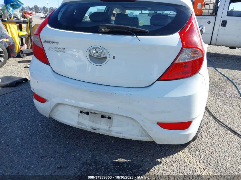 2014 HYUNDAI ACCENT GS - KMHCT5AE0EU194908