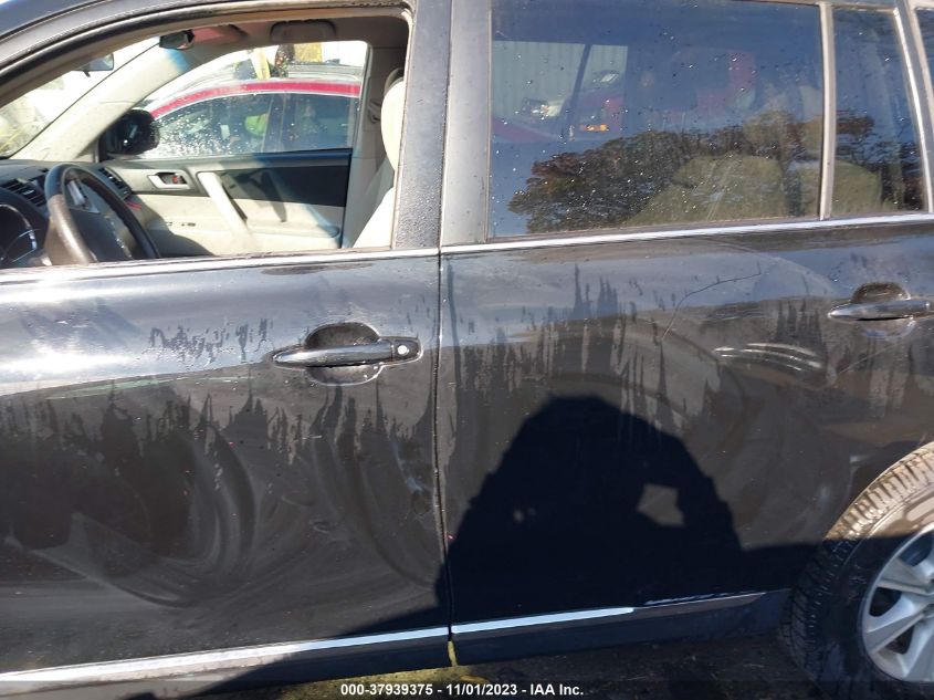 2013 TOYOTA HIGHLANDER - 5TDBK3EH9DS241206