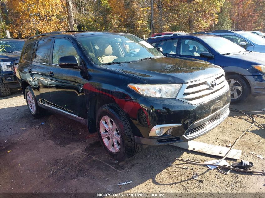 2013 TOYOTA HIGHLANDER - 5TDBK3EH9DS241206