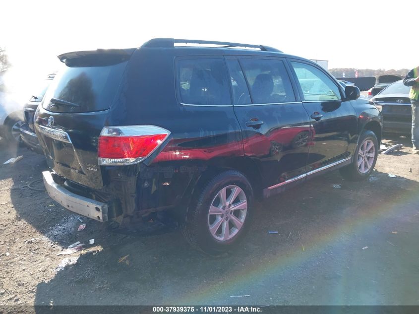 2013 TOYOTA HIGHLANDER - 5TDBK3EH9DS241206