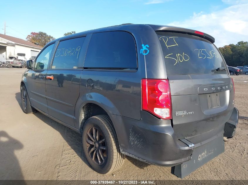 2016 DODGE GRAND CARAVAN SXT - 2C4RDGCG9GR343483