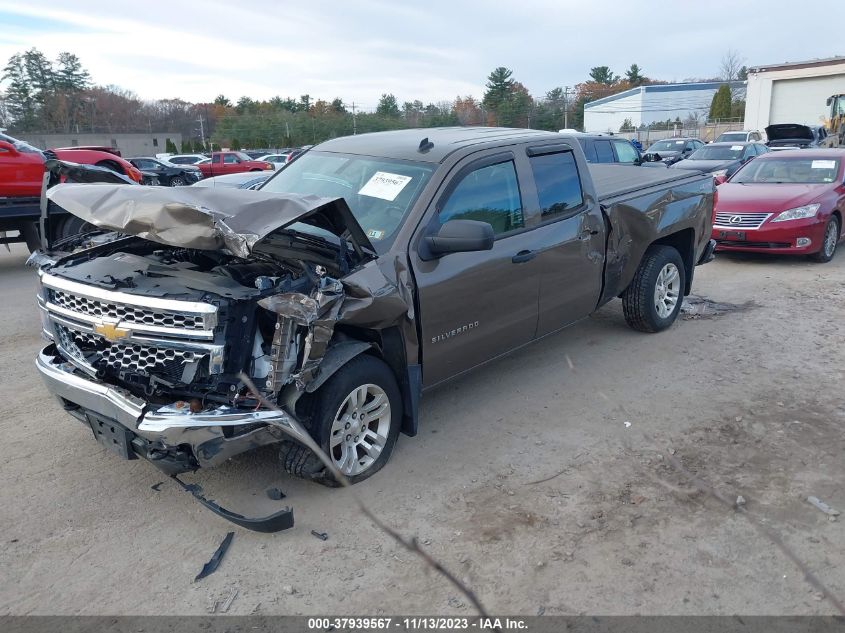 2014 CHEVROLET SILVERADO 1500 LT - 1GCVKREH3EZ128593