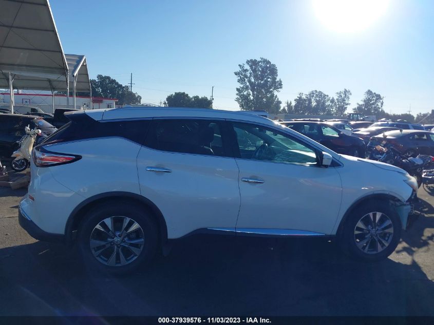 2015 NISSAN MURANO SL - 5N1AZ2MG0FN262072