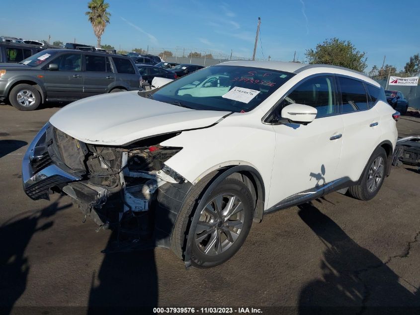 2015 NISSAN MURANO SL - 5N1AZ2MG0FN262072