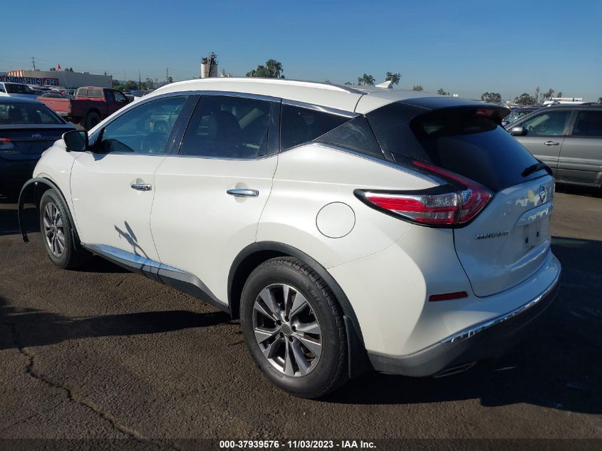 2015 NISSAN MURANO SL - 5N1AZ2MG0FN262072
