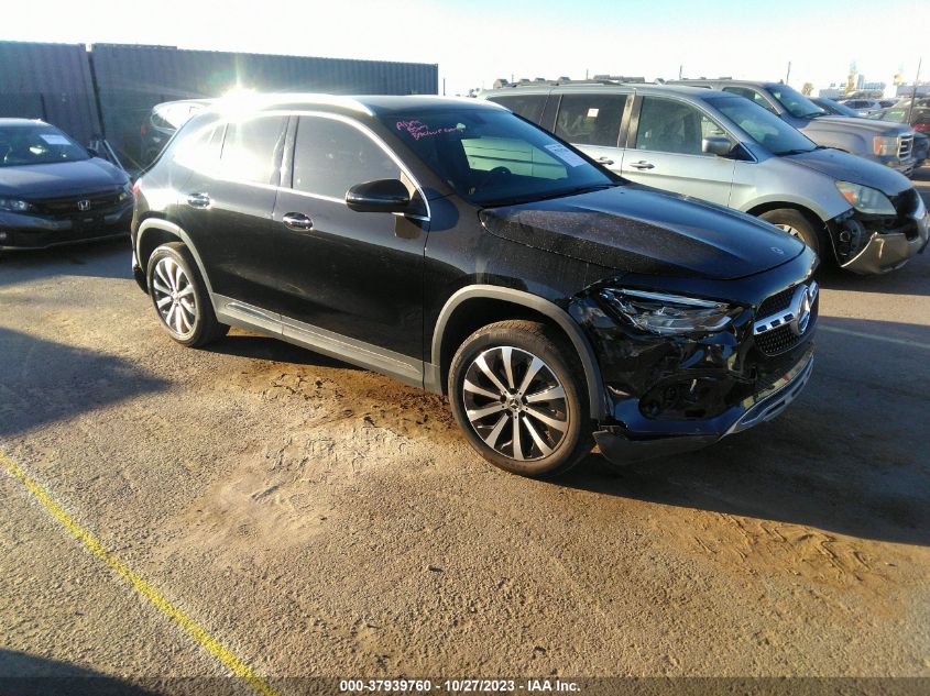 W1N4N4GB3MJ253288 MERCEDES-BENZ GLA GLA 250 2021