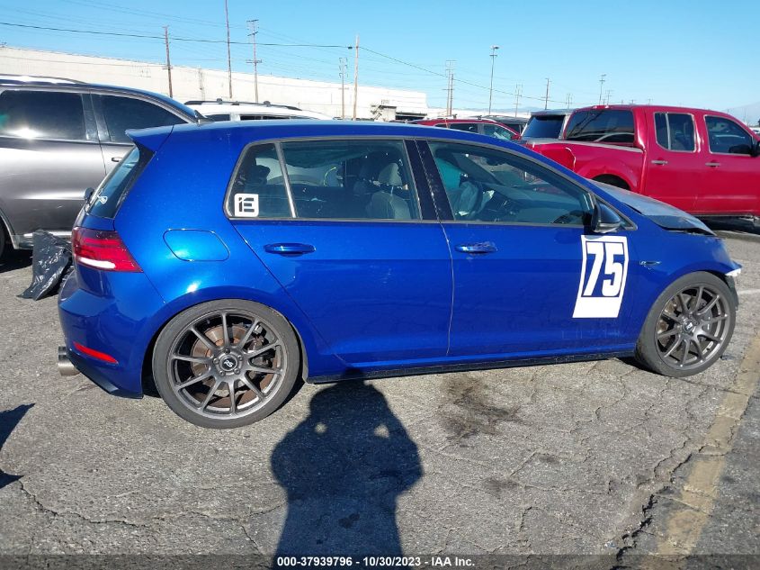 2018 VOLKSWAGEN GOLF R 2.0T W/DCC & NAVIGATION WVWVF7AUXJW173148