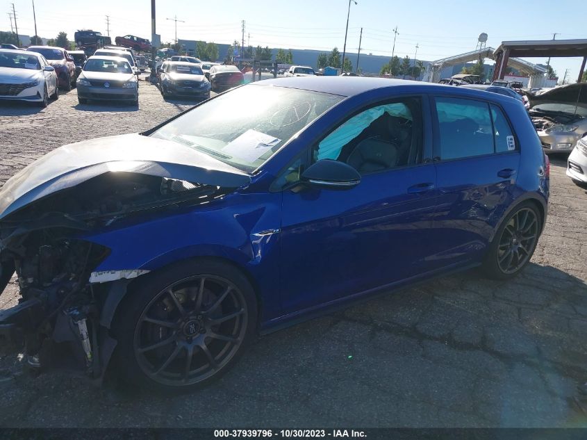 2018 VOLKSWAGEN GOLF R 2.0T W/DCC & NAVIGATION WVWVF7AUXJW173148