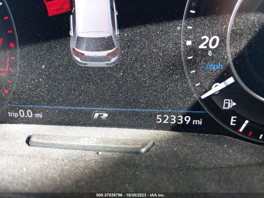 2018 VOLKSWAGEN GOLF R 2.0T W/DCC & NAVIGATION WVWVF7AUXJW173148