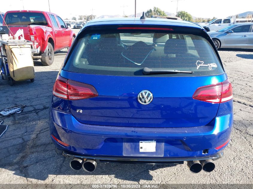 2018 VOLKSWAGEN GOLF R 2.0T W/DCC & NAVIGATION WVWVF7AUXJW173148