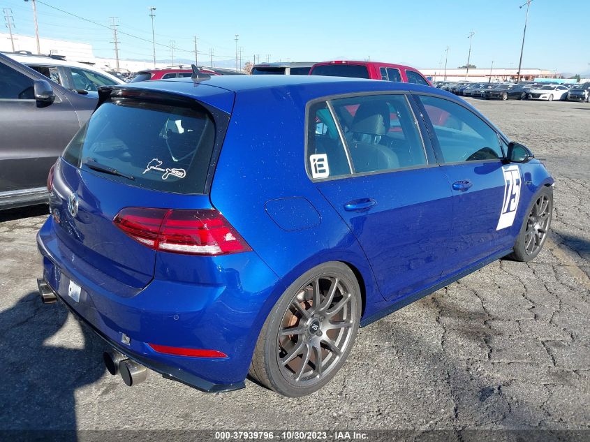 2018 VOLKSWAGEN GOLF R 2.0T W/DCC & NAVIGATION WVWVF7AUXJW173148