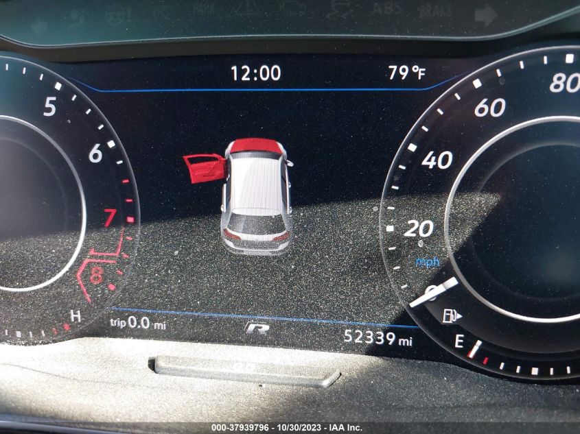 2018 VOLKSWAGEN GOLF R 2.0T W/DCC & NAVIGATION WVWVF7AUXJW173148