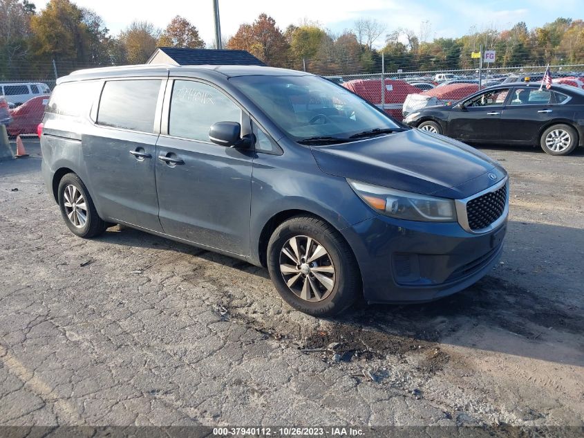 2016 KIA SEDONA LX - KNDMB5C11G6191433
