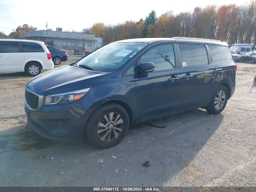 2016 KIA SEDONA LX - KNDMB5C11G6191433