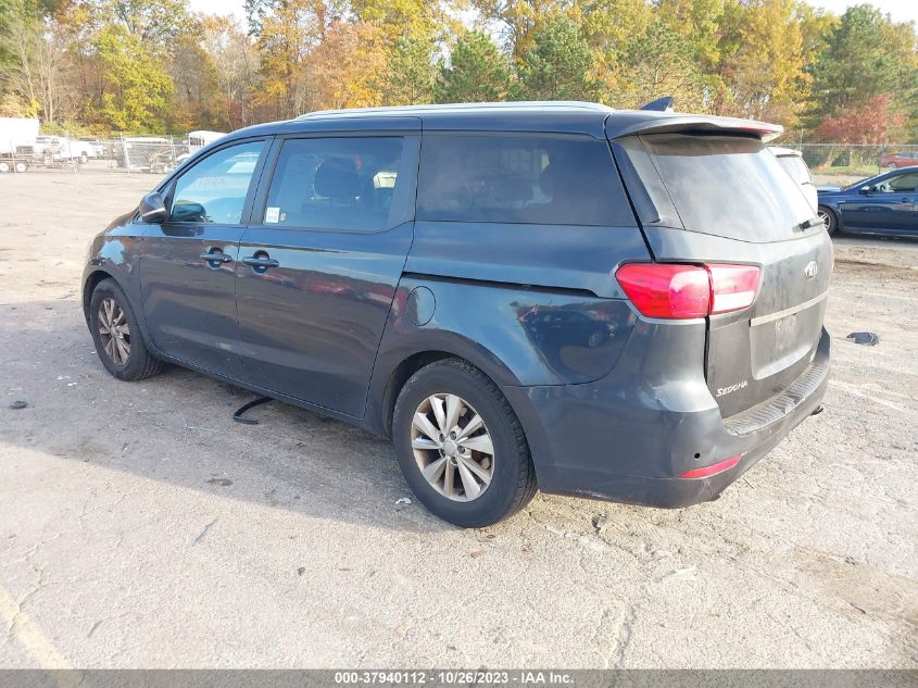 2016 KIA SEDONA LX - KNDMB5C11G6191433