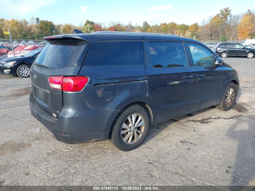 2016 KIA SEDONA LX - KNDMB5C11G6191433