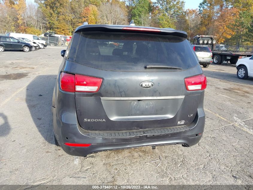 2016 KIA SEDONA LX - KNDMB5C11G6191433