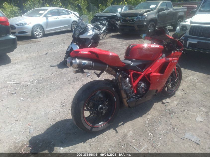2008 DUCATI 1098 S ZDM1XBEWX8B0122GS