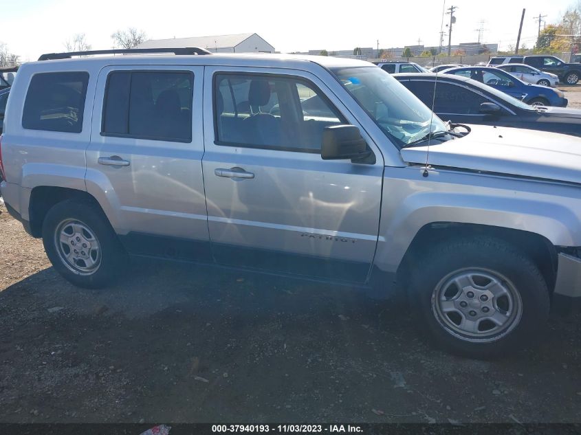 2014 JEEP PATRIOT SPORT - 1C4NJPBA1ED593885
