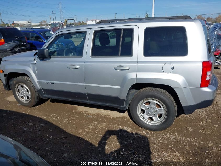 2014 JEEP PATRIOT SPORT - 1C4NJPBA1ED593885