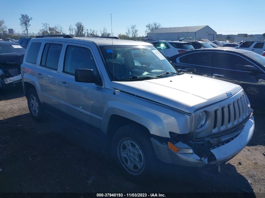 2014 JEEP PATRIOT SPORT - 1C4NJPBA1ED593885