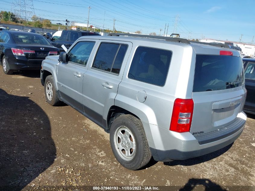 2014 JEEP PATRIOT SPORT - 1C4NJPBA1ED593885
