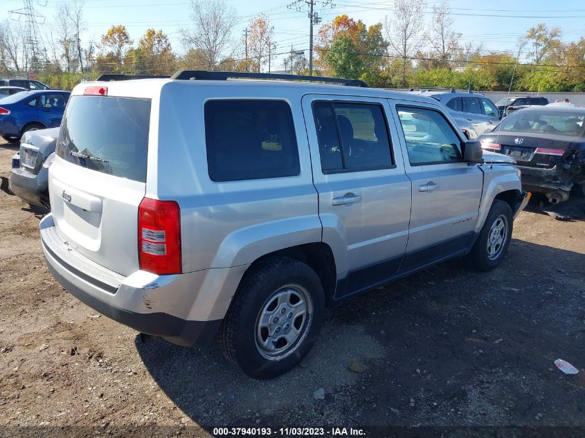 2014 JEEP PATRIOT SPORT - 1C4NJPBA1ED593885