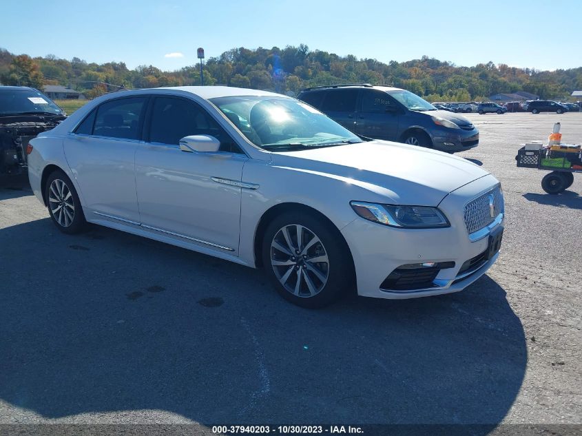 VIN 1LN6L9PK8K5606063 Lincoln Continental STANDARD 2019