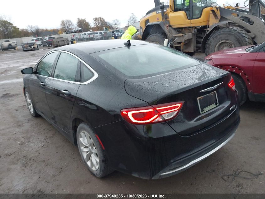 2015 CHRYSLER 200 C - 1C3CCCCB9FN735336