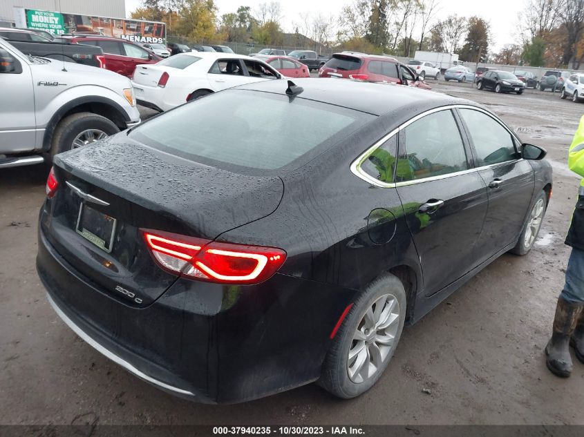 2015 CHRYSLER 200 C - 1C3CCCCB9FN735336