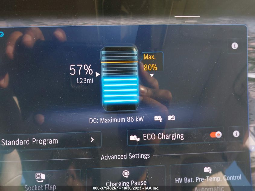 2023 MERCEDES-BENZ EQS 580 SUV - 4JGDM4EB8PA002716