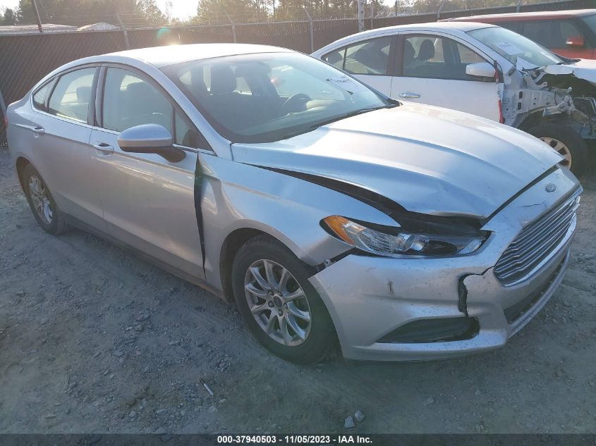 2016 FORD FUSION S - 3FA6P0G73GR118584