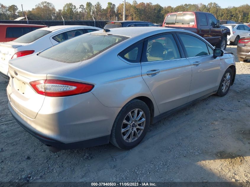 2016 FORD FUSION S - 3FA6P0G73GR118584