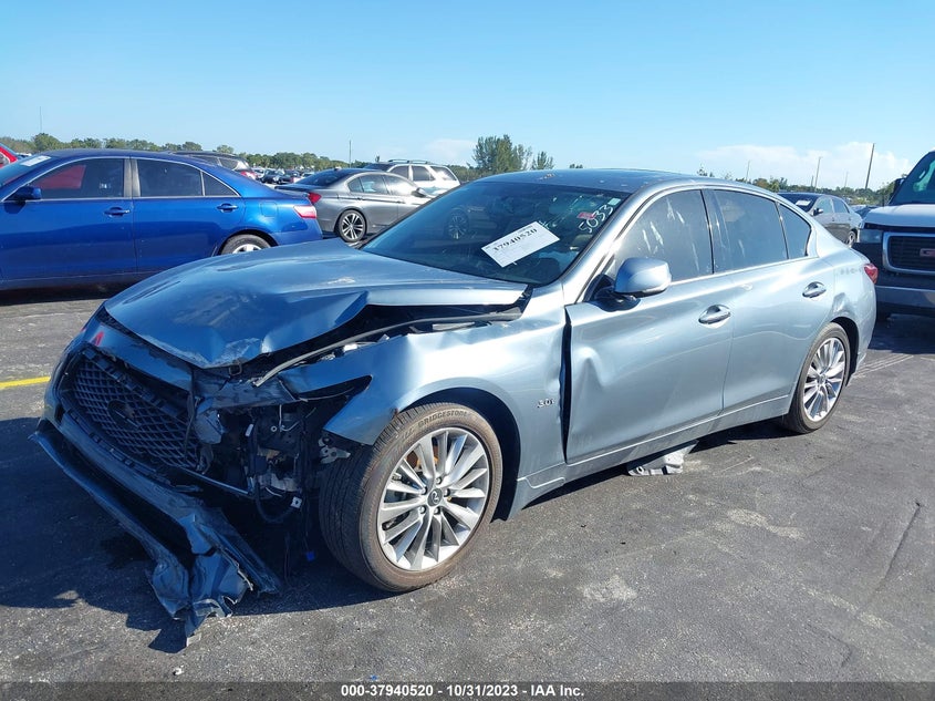 VIN JN1EV7AP3LM205033 2020 INFINITI Q50 3.0T LUXE