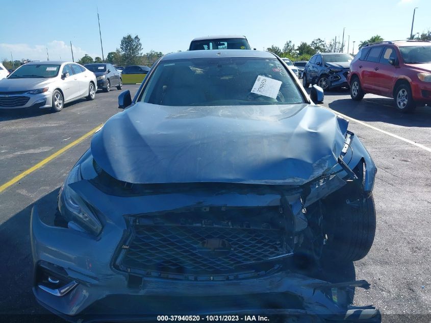 VIN JN1EV7AP3LM205033 2020 INFINITI Q50 3.0T LUXE