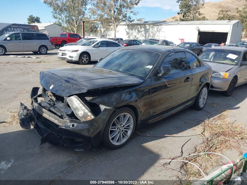2013 BMW 1 SERIES 128I - WBAUP9C54DVS94324