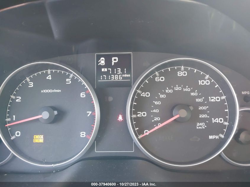 2013 SUBARU LEGACY 2.5I PREMIUM - 4S3BMCC69D3010920