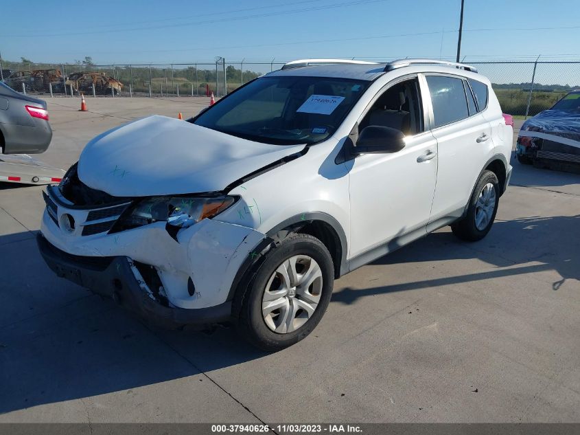 2013 TOYOTA RAV4 LE - JTMZFREV8DD017397