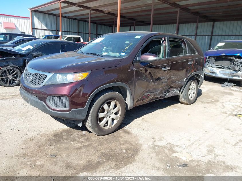 2013 KIA SORENTO LX - 5XYKT4A12DG342497