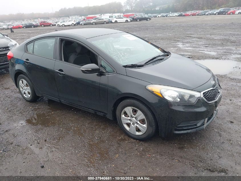 2016 KIA FORTE LX - KNAFX4A64G55340