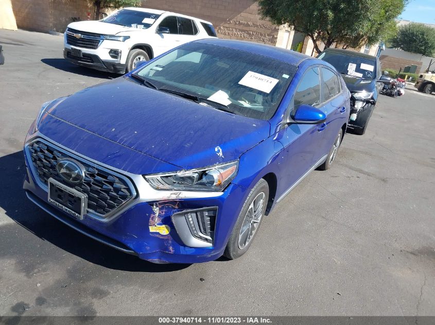 2022 HYUNDAI IONIQ PLUG-IN HYBRID SE - KMHC65LD2NU276800