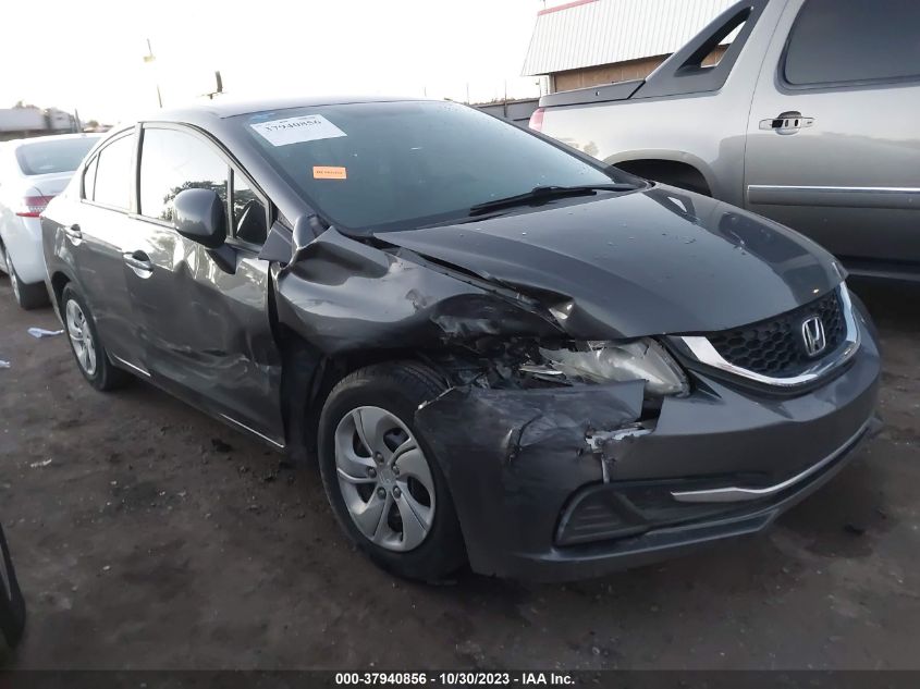2013 HONDA CIVIC LX - 2HGFB2F58DH575257