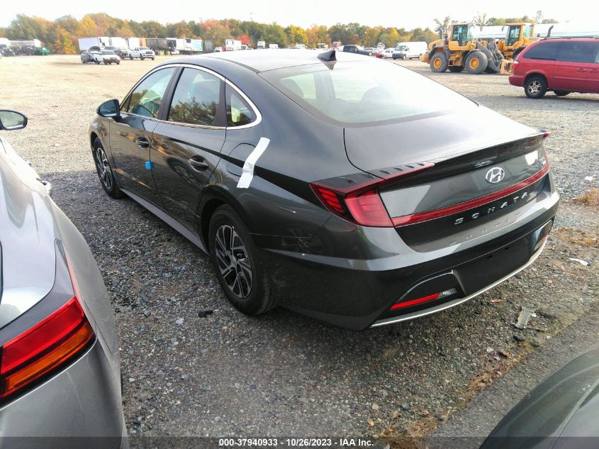 2023 HYUNDAI SONATA HYBRID BLUE - KMHL24JJXPA075150