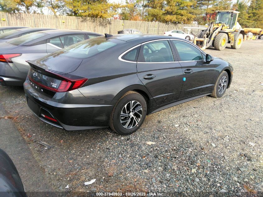 2023 HYUNDAI SONATA HYBRID BLUE - KMHL24JJXPA075150