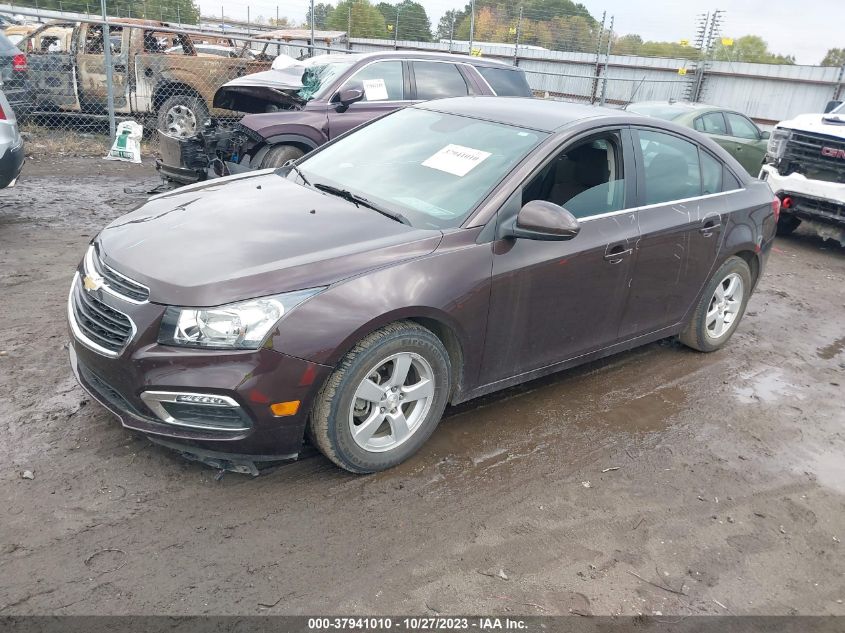 2015 CHEVROLET CRUZE 1LT AUTO - 1G1PC5SB7F7283586