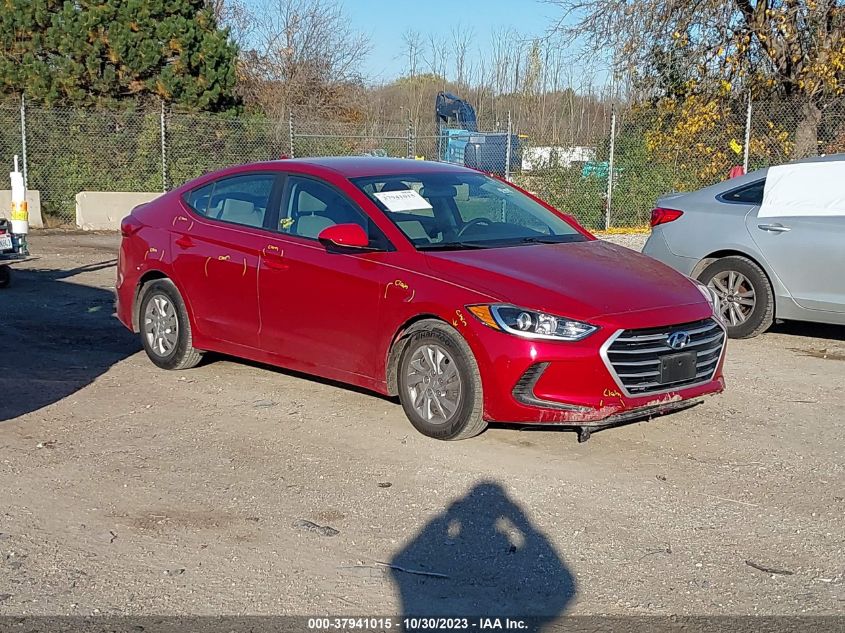 2017 HYUNDAI ELANTRA SE - KMHD74LF2HU193885